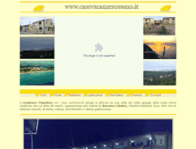 Tablet Screenshot of casevacanzerossano.it